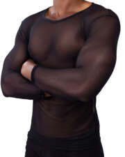 Korrey men’s mesh long sleeve Tank top