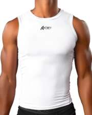 Men compression body shaper vest (BroSCIENCE) - Image 4